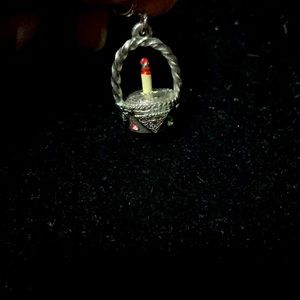 Vintage candelabra charm